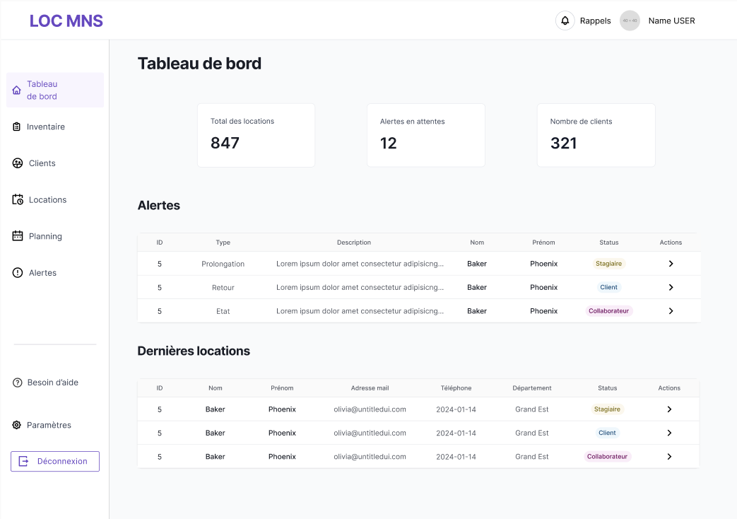 image interface vue web